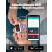 Hovelry Bluetooth Pulse Oximeter Accurate Oxygen Saturation & Heart Rate Monitoring Device with Free App (Gray) - Buy Online on GoSupps.com