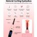 Heated Eyelash Curler with Comb - USB Rechargeable 3 Temp Settings LED Display | Long-Lasting Natural Curls | Perfect Women s Gift - Pink-4867 - Buy Online on GoSupps.com