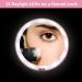Giazee Compact Mirror 1X/10X Magnifying Mirror with LED Light - Pink | Portable Travel Makeup Mirror for Handbag Purse - Buy Online on GoSupps.com