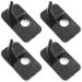 SQXBK Arrow Rest 4PCS Plastic Archery Arrow Rest with Adhesive for Recurve Bow Hunting Archery Right Hand
