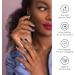 NAILOG Semi Cured Gel Nail Strips 34 pcs Salon-Quality Gel Nail Stickers Long Lasting Nail Wraps for Women with Soft Gel Finish Starry Night - Buy Online on GoSupps.com