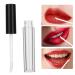 10 pieces 1.5 ml container for empty lip gloss tubes lip gloss diy small lipstick tube transparent empty lip gloss tube refillable lip balm bottles with rubber inserts (black)