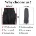 Xtrend 8 Packs 18 Inch Box Braids Crochet Hair | Medium Knotless Pre-looped Synthetic 3X Braiding Hair Extension for Women | 18Strands/pack 1B | Pack of 8 - Buy Online on GoSupps.com