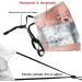 XCNGG Funny Tape Over Mouth Face Mask - Reusable Washable Dustproof & Windproof Balaclava for Adults | International Shipping - Buy Online on GoSupps.com
