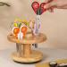 Wooden Holder Shears Organizer Shear Holder Hairdressing Scissors Holders Professional Scissor Storage Organizer Perfect and Suitable Tool for Home and Salons - Buy Online on GoSupps.com