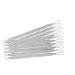 PLAFOPE 7pcs Double-headed Extrusion Ring Blackhead Pimple Comedone Removal Tool Pimple Tool Stainless Steel