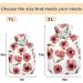 Shop Naanle 2L Hot Water Bottle - Poppy Flowers | Pain Relief for Menstrual Cramps & Heat Therapy | Large Transparent Design - Buy Online on GoSupps.com
