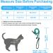 PetBonus Adjustable Cat Harness & Lead Set - Escape Proof Kitten Vest - Breathable & Reflective - Turquoise (Small) - Buy Online on GoSupps.com