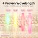 IMICHI 9D LED Face Masks Light Therapy 320 LEDs 4 Colours Red Light NIR Light Therapy Mask for Anti-Ageing Rejuvenation Firming Red Light Mask Face for All Skin Types - Buy Online on GoSupps.com