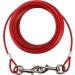Artilife 30FT Dog Stakes Dog Leash Ground Anchor Tie Out Cable and 16.5" Anti Rust Stake for Small to Medium Dog Up to 100Lbs in Weight in Outdoor Yard and Camping - Buy Online on GoSupps.com