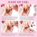 Nail Glue Remover for Press on Nails 60ml Vitamin E False Nail Remover for Fake Nails Nail Polish Remover Acrylic Nail Tips with Cuticle Pusher Adhesive False Nail Remover Accessories for Nail Art - Buy Online on GoSupps.com