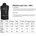 Fit space Men's Lightweight Softshell Vest - Windproof, Sleeveless Jacket for Cycling, Travel, Running - Black, Size Large - Buy Online on GoSupps.com