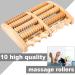 Premium Wooden Foot Massage Roller | Stress Relief & Relaxation Device for Home & Office - Buy Online on GoSupps.com