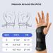 FREETOO Wrist Support: Adjustable S-Shaped Brace for Arthritis, Carpal Tunnel, RSI - Rose Red, Medium, Left Hand - Buy Online on GoSupps.com