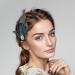 Nuobesty Pfau Fascinator - Elegant Feather Headwear for Dance Parties & Prom | Spring Festive Makeup Accessory - Buy Online on GoSupps.com