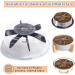 Cuttable Slow Feeder Dog Bowl with Strong Suction Cup | Large Medium Small Size Dish | Slow Feeder Insert | Slow Down Eating - Buy Online on GoSupps.com