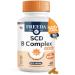 FREEDA Vitamin B Complex with Vitamin C & Zinc Stress B Complex Methylfolate & Active B12 + B1 B2 B3 B6 Biotin Choline BComplex Vitamins for Women & Men SCD Legal Kosher Vegan (60 Capsules) 60 Count (Pack of 1)