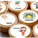 Greek Gods 24 pre-cut edible party decorations Wafer Paper Cupcake Topper Cake