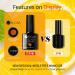 UR SUGAR Fall Gel Nail Polish Set - 6 Autumn Colors Maple Pumpkin Red Orange Glitter Kit for Thanksgiving & Halloween Gifts - Soak Off Nail Art Manicure Set for Women - Autumn Maple 6 Count - Buy Online on GoSupps.com