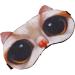 LUOZZY Cartoon Cat Eye Mask Adorable Travel Sleeping Mask for Naps & Night | Perfect Gift for Animal Lovers - Buy Online on GoSupps.com