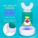 Ultrasonic Rechargeable Kids Electric Toothbrush with 2 Brush Heads | Mouthwash Cup | Smart Timer | IPX7 Waterproof | Toddler Toothbrush for Ages 2-6 | Green - Buy Online on GoSupps.com