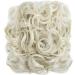 Yamel Cream Blonde Chignon Hairpiece | Curly Bun Scrunchie Extensions for Women - Buy Online on GoSupps.com