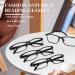 LUFF 4Pcs Anti-Blue Ray Reading Glasses | Portable Ultralight 2.75X Full Frame Readers - Black - Buy Online on GoSupps.com
