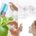8 Pack 20ml Transparent Travel Spray Bottles | Refillable Cosmetic Containers for Men & Women | Free Labels Included - Buy Online on GoSupps.com