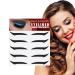 Glitter Eyeliner Stickers for Eyes Sparkle Instant -Adhesive Eyeliner Stencil 5 Pairs - Eyeliner Tool Makeup Stickers Sparkly Long Lasting Sticker Eyeliner for Women and Girls Hamil Black (Five Pairs)