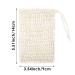 Natural Sisal Soap Saver Bag - Exfoliating Soap Pouch for Shower Scrubber - Set of 2 - Buy Online on GoSupps.com