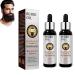 REPWEY Beardmax Organic Oil Grower Beardmax Beard Oil Beard Growth Oil Serum Fast Growing Hair For Men (2pcs)