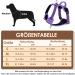 Eyin Dog Harness for Large Dogs - Adjustable Breathable & Reflective Padded with Handle - Perfect for Daily Training (Purple L) - Buy Online on GoSupps.com