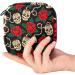 Stylish Storage Bags for Women's Bandages - Sugar Skulls & Roses | Portable Menstruation & First Period Bags for Teens & Women - Buy Online on GoSupps.com
