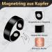 Jeracol Lymph Detox Steel Magnetic Band & Ring for Men - 3500 Gauss Magnet Copper Ring Gift Box Included - Buy Online on GoSupps.com