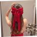 DRESSOOS Satin Ribbon Hairpin Hair Clips for Bows for Hair Giant Bow Hair Clips Red Hair Bow Hair Clips for Makeup Barrettes for Thick Hair Large Hair Bows for Dense Miss Holder - Buy Online on GoSupps.com