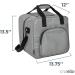 Crutello Universal Sewing Machine Case - Serger Carrying Bag with Storage Pockets - 13.75 x 12 x 13.5 Gray - Buy Online on GoSupps.com