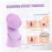 POPETPOP 1pc Facial Cleanser Facial Cleansing Brush Facial Cleaning Device Silicone Facial Brush Face Scrubber Manual Exfoliating Brush Face Brush Washbasin Electric Silica Gel Purple - Buy Online on GoSupps.com