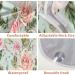 Beard Bib Apron | Non-Stick Waterproof Hair Catcher for Men | Floral Grooming Cape for Shaving & Trimming - Buy Online on GoSupps.com