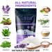 Lavender Oil Foot Soak with Epsom Salt for Dry Cracked Feet - Made in USA - 1 LB Lavender - Softens Calluses, Soothes Sore Feet & Removes Odor - Athlete's Foot Relief - Buy Online on GoSupps.com