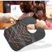 Professional Waterproof Hair Cutting Collar Magnetic Neck Wrap for Salon Stylists Black Hairdressing Cape Guide - Buy Online on GoSupps.com
