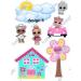 Lol Dolls themed unbranded edible ICING printed sheets edible cake topper (design 2) - Buy Online on GoSupps.com
