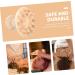 Minkissy Wooden Massage Comb - Scalp Massager & Scrubber Tool for Adults & Children | Smooth Home Massage Device - Buy Online on GoSupps.com