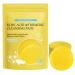 40 Turmeric Kojic Ac-id Cleansing Pads Turmeric Exfol-ating Foaming Pads Resurfacing Pads For Face & Body Fades Dark Spots Fades Discoloration Facial Sponges For Cleansing Exfoli-ating