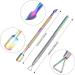 Nail Cuticle Nipper Rainbow Clipper Scissor Dead Skin Remover Manicure Nail Art Tool 1set - Buy Online on GoSupps.com