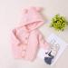 Puseky Baby Knit Sweater Hooded Ears Cardigan Coat - 6-12 Months (Pink) - Buy Online on GoSupps.com