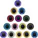 10 Pairs 25mm Owl Bird Glass Eyes for Art Dolls, Sculptures, Masks, Taxidermy - Flatback Design - Buy Online on GoSupps.com
