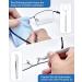 Vastar Glasses Repair Set - 12 Pairs Silicone Nose Pads 24 Screws 3-in-1 Screwdriver Cleaning Cloth & Tweezers | International Shipping - Buy Online on GoSupps.com
