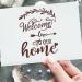 BOOLOOEN Silkscreen Stencil Transfers - Reusable Self-Adhesive for Wood, Fabric, Paper - Home Decoration - 8.5 x 11 - Welcome Home - Buy Online on GoSupps.com