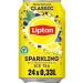 LIPTON ICE TEA Sparkling Classic carbonated ice tea with lemon flavour (24 x 0.33l)