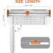 12 Inch Titanium Paper Cutter with Automatic Security Safeguard - Ideal for Scrapbooking, A4 Craft Paper, Labels, Photos, and Cardstock - Buy Online on GoSupps.com